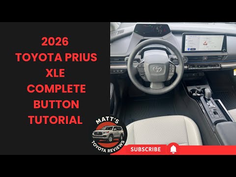 Видео: Полное руководство по кнопкам Toyota Prius XLE 2026 года