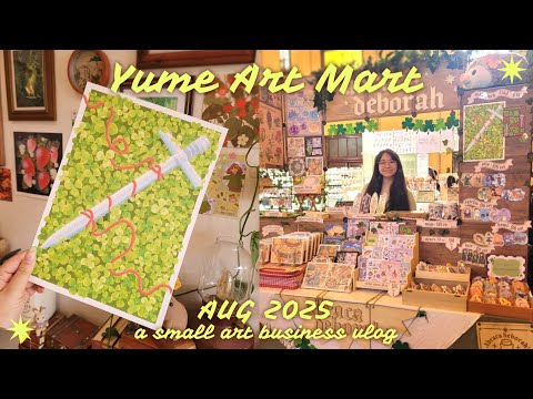 Видео: 🍀Yume Art Mart: самый уютный арт-рынок / дневник художника Сиднея🍀