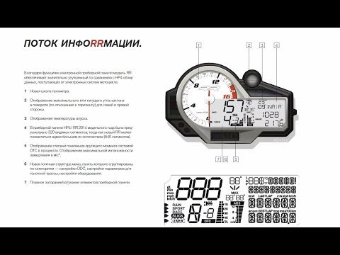 Видео: Обзор настроек электронных систем BMW S1000RR 2015