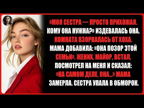 Видео: Мои родители посмеялись надо мной на свадьбе сестры. А потом ее жених отдал честь и сказал....