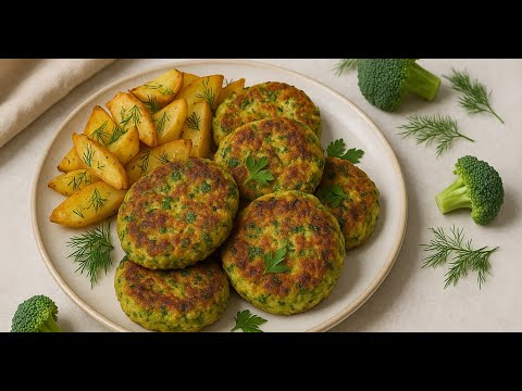 Видео: Вкусный ужин с брокколи и картофелем. Я никогда не ел ничего столь вкусного!