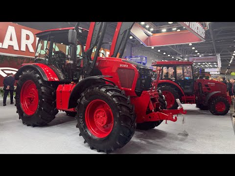 Видео: Новый Беларус-2023 с погрузчиком Турс-2500 на Агросалоне 2024
