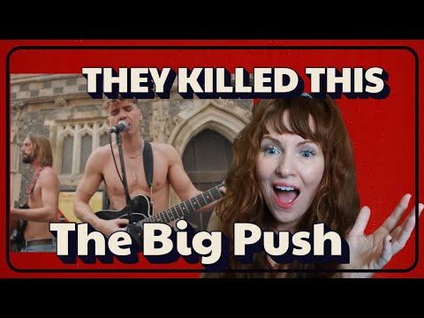 Видео: The Big Push - Hold On (кавер Alabama Shakes) Реакция рыжей головы