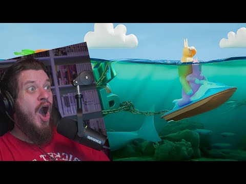 Видео: Тяжелый День (Super Bunny Man) | РЕАКЦИЯ НА МАРМОКА