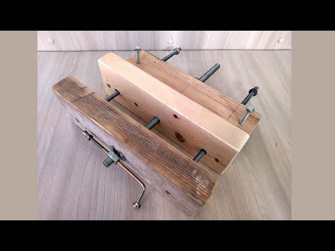 Видео: Столярные тиски Сделай сам / Carpenter's wooden vise DIY