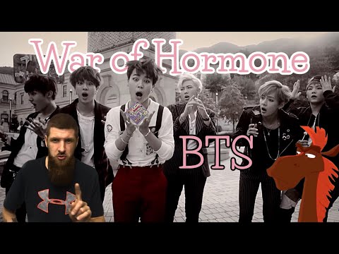 Видео: Реакция на клип BTS - War of Hormone (k-pop | кпоп)