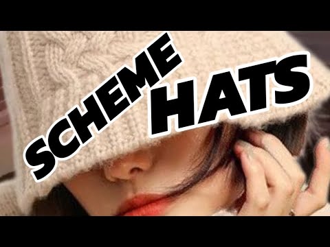 Видео: ШАПКИ СО СХЕМАМИ ВЯЗАНИЯ. HATS WITH KNITTING PATTERNS.