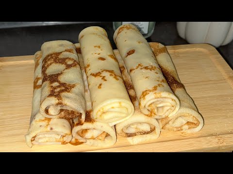 Видео: Тоненькі млинці на молоці, дуже смачно!