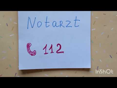 Видео: 112 Notruf in Deutschland. Причины вызова скорой помощи в Германии.Когда вызывать,а когда нет...