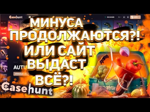 Видео: Уже минуса огромные идут, НО! Мы верим в CASEHUNT! Депозит 2600р! #casehunt #кейсы #кейсбатл