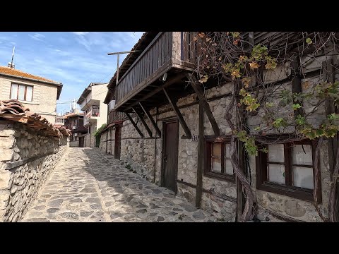 Видео: Осенняя прогулка старому городу,  г.Несебр, Болгария /  Nessebar, Bulgaria