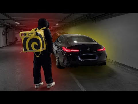 Видео: САМЫЙ БЫСТРЫЙ КУРЬЕР НА BMW M8