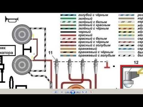 Видео: СХЕМА ВАЗ 2105 - 07 ПРЕД №7 №8 №9 №10  СИГНАЛ ВЕНТИЛЯТОР РАДИАТОРА