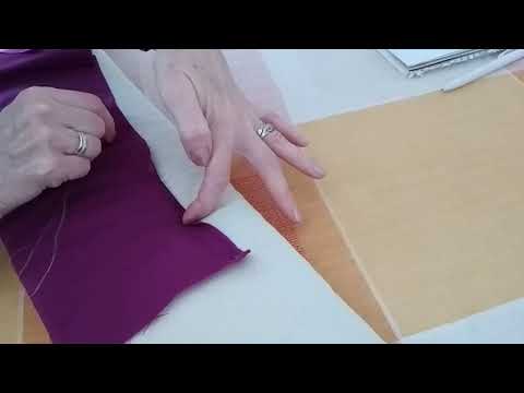 Видео: Как обработать шелковый платок ручным ролевым швом