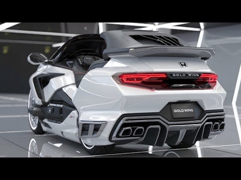 Видео: Honda Gold Wing Trike 2026 года — обзор лучшего трёхколёсного туристического мотоцикла | Роскошь,...