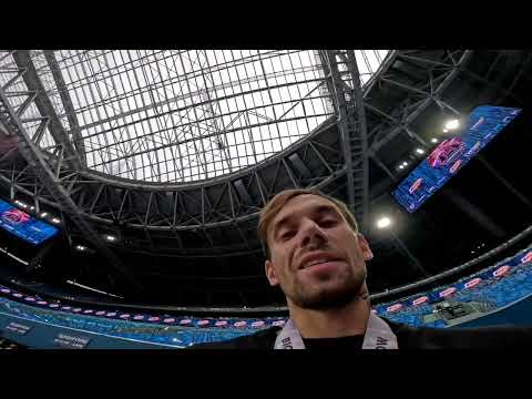 Видео: Эталонная 100-м в Питере на Газпром арене #ниндзяспорт #ниндзя #ninjasport #ninja #sport #ninjarace