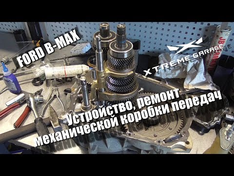 Видео: Устройство, ремонт механической коробки передач Ford B-MAX или Fiesta 6го поколения