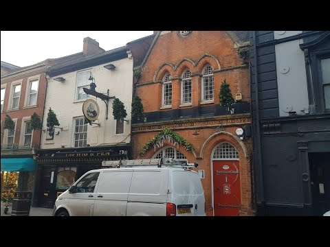 Видео: В Великобритании потепление было -8 сейчас +9. Скучно ли в моём городе? Гуляю по центру Northampton.