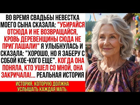 Видео: "Убирайся, Такие Как Ты Не Приглашены!" — Сказала Невестка На Свадьбе. Я Ушла, Но Не Одна …