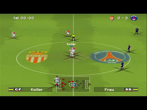 Видео: Pro Evolution Soccer 6 — «Монако» против «ПСЖ» | PS2