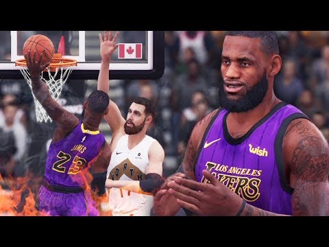 Видео: 63 ОЧКА ЛЕБРОНА!! ЕГО НЕРЕАЛЬНО ОСТАНОВИТЬ! ● NBA LIVE 19: The One ● КАРЬЕРА #8