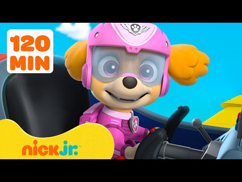 Видео: Щенячий патруль | Лучшие спасения Скай! 🚁 120 минут | Nick Jr. Cyrillic
