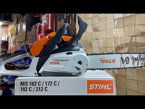 Видео: Новинка! STIHL MS 172 C-BE. Первый запуск и пиление!