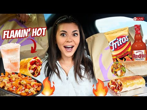 Видео: Стоит ли покупать новые пламенно-острые блюда от Taco Bell? 🌶️