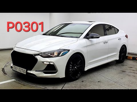 Видео: Hyundai Avante 1.6 2017год. Код ошибки Р0301 Пропуски воспламенения в 1 цилиндре.