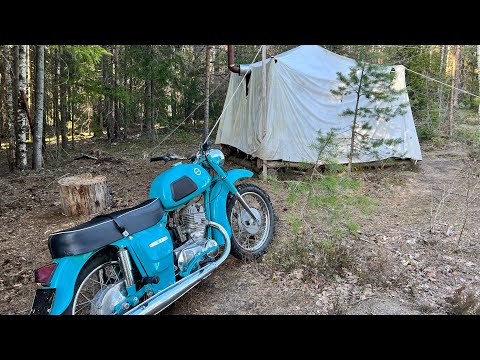 Видео: Пробиваю путь на Иж Планета