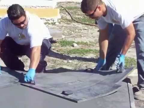 Видео: Технологии декоративного бетона - Штампованный бетон