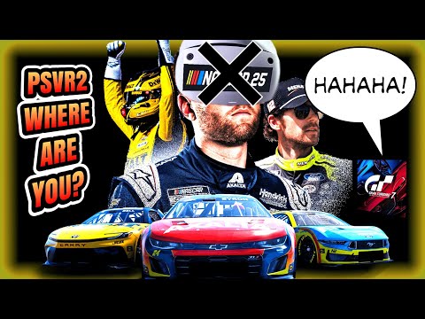 Видео: Пользователи PSVR2 игнорируются в NASCAR 25