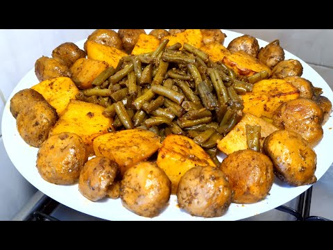 Видео: Лучшее Блюда из Фасоли с Картошкой и Грибами! На Обед или Ужин!