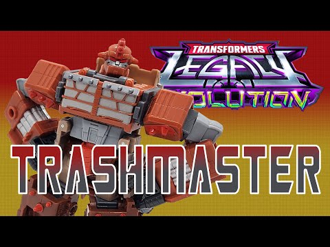 Видео: Transformers Legacy TRASHMASTER. Обзор.