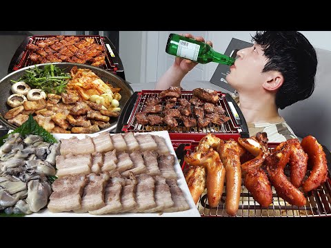 Видео: Часть 3 различных сборников мукбанга со свининой🐖🐷 MUKBANG ASMR REALSOUND EATINGSHOW