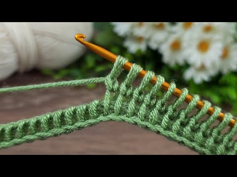 Видео: вау **!! это потрясающе ** простая модель тунисского вязаного крючком детского одеяла #вязаниекрю...