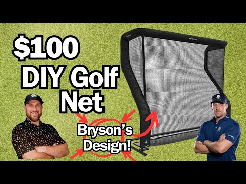 Видео: Я построил сетку для гольфа Брайсона ДеШамбо за 600 долларов за 100 долларов