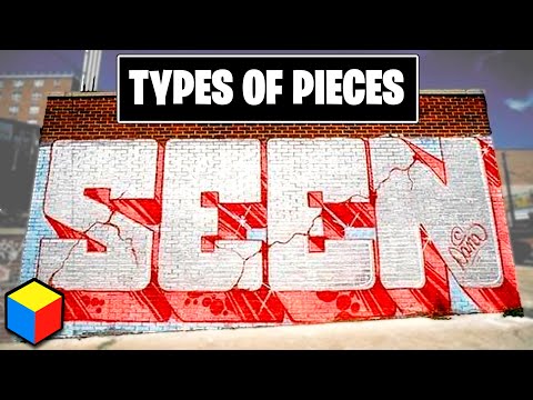 Видео: 5 видов граффити