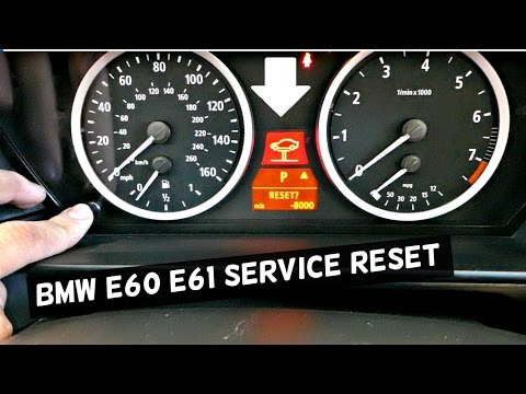 Видео: Как восстановить срок службы масла двигателя BMW e60 e61.