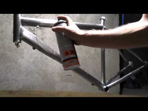 Видео: Как и чем покраска рамы велосипеда из алюминия или нержавейки в домашних условиях.