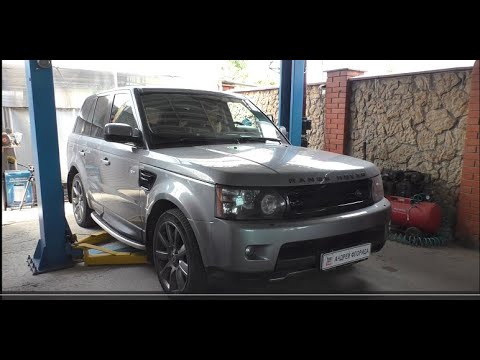 Видео: Частичная замена масла в АКПП на Range Rover Sport 5,0 Лэнд Ровер Спорт 2012