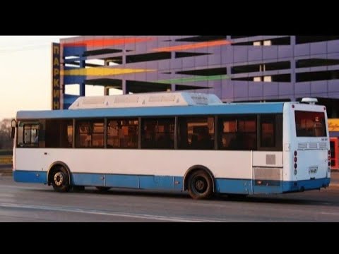Видео: от Завод электроконтакт до стадиона на автобусе ЛиАЗ 5293.70 маршрут 111с