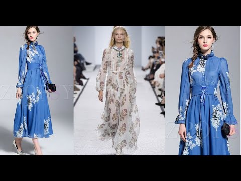 Видео: КРАСИВЫЕ ПЛАТЬЯ ИЗ ШИФОНА ВЕСНА ЛЕТО 2024💕BEAUTIFUL CHIFFON DRESSES SPRING SUMMER 2024💕ШИФОН