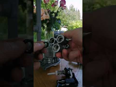 Видео: Ремонт мойки высокого давления Интерскол (часть 3) описание и замена.