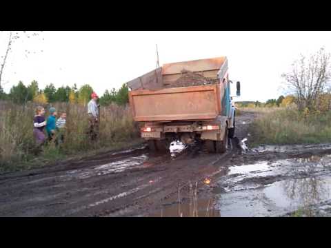 Видео: Родовое поселение Жива - отсыпка дороги