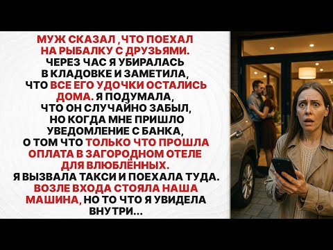 Видео: Муж сказал что едет на рыбалку, но сам поехал в отель для влюбленных