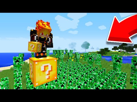 Видео: КАК ВЫЖИТЬ НА ОДНОМ ЛАКИ БЛОКЕ В МАЙНКРАФТ 100% ТРОЛЛИНГ ЛОВУШКА MINECRAFT
