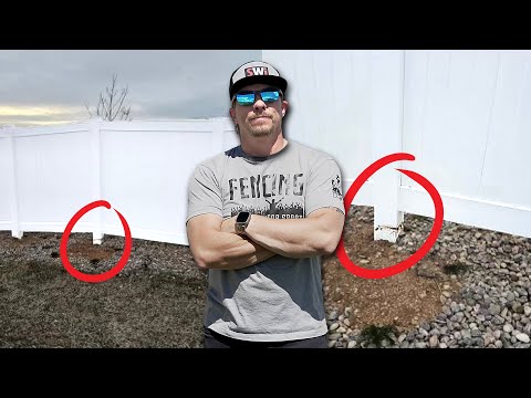 Видео: Подрядчики по установке заборов ненавидят меня за то, что я это показываю