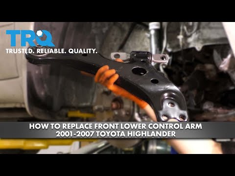 Видео: Как заменить передний нижний рычаг подвески Toyota Highlander 2001-2007
