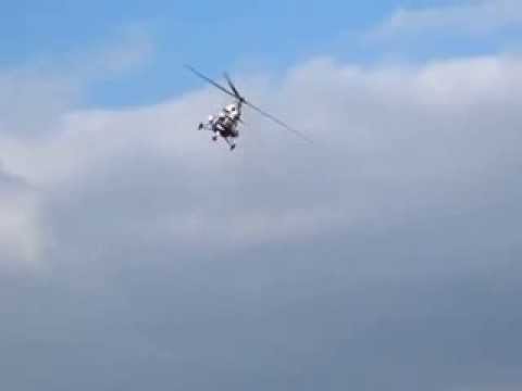 Видео: Демо-полет Чемпиона Мира по высшему пилотажу вертолетов